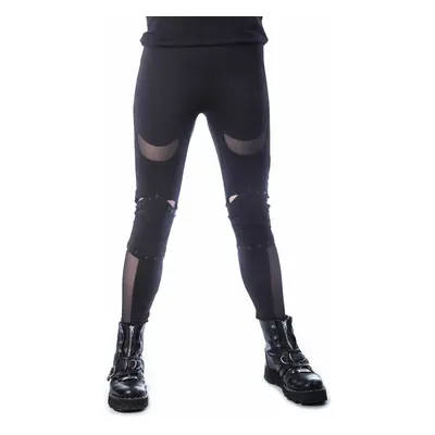 Women's trousers (leggings) HEARTLESS - HARLYN - BLACK