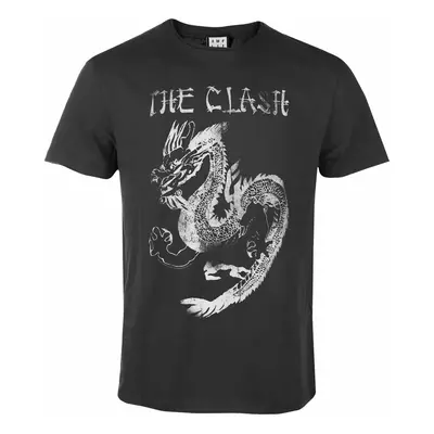 men's t-shirt THE CLASH - NEW DRAGON - CHARCOAL - AMPLIFIED