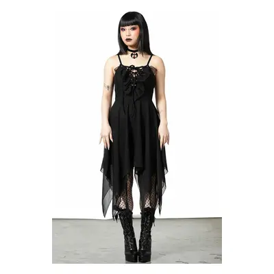 women's dress KILLSTAR - Anshee Lace-Up - Black