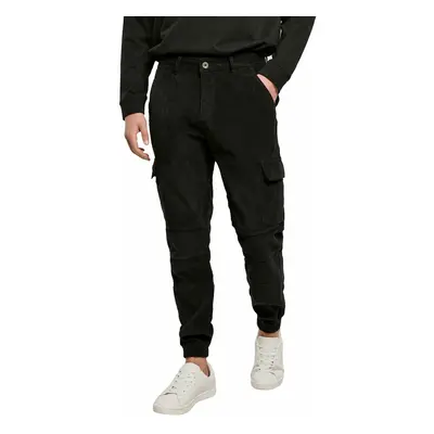 men's trousers URBAN CLASSICS - Corduroy Cargo Jogging