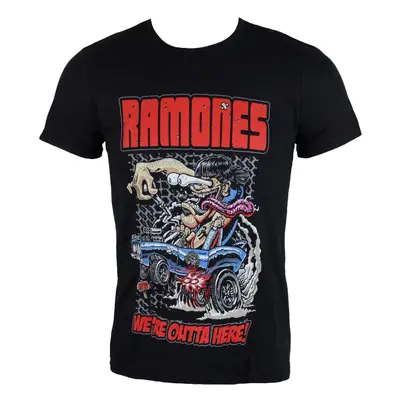 t-shirt men Ramones - Outta Here - ROCK OFF