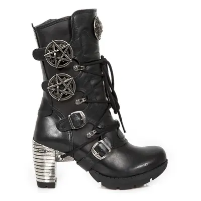 women's boots NEW ROCK - ITALI NEGRO, NOMADA NEGRO