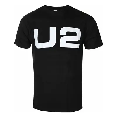 Men's t-shirt U2 - Logo - Black - ROCK OFF