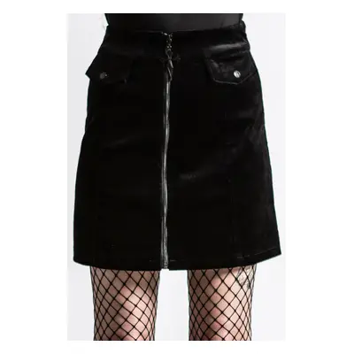 Women's skirt KILLSTAR - Be Major Corduroy - Black