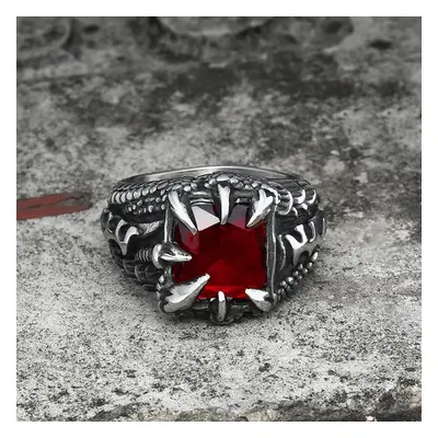 Cool ring Dragon Claw CZ