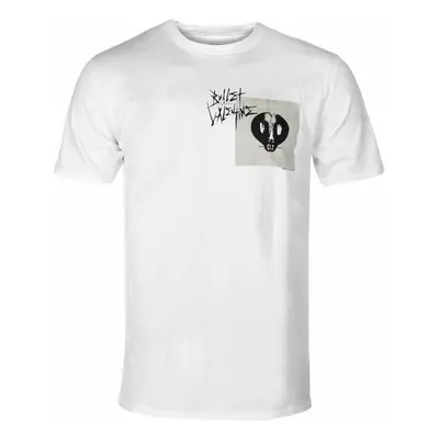 men's t-shirt Bullet For my Valentine - Album Cropped & Logo WHT - ROCK OFF