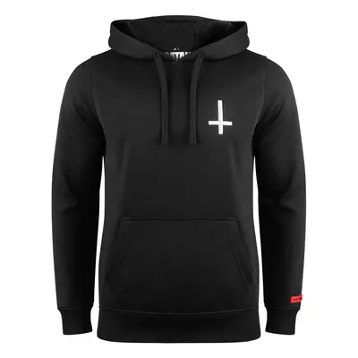 men's sweatshirt HOLY BLVK - INVERTED CROSS