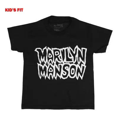 Children's t-shirt Marilyn Manson - Classic Logo - ROCK OFF