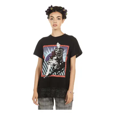 t-shirt hardcore women's - Frida Sunset - DISTURBIA