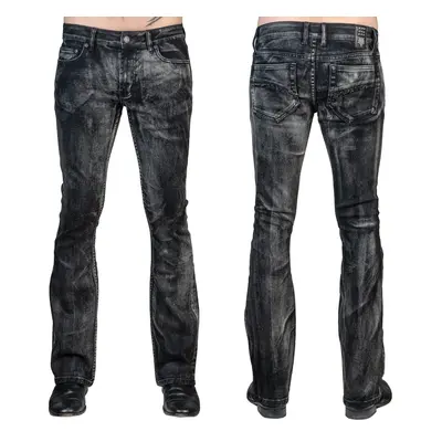 Men's trousers (jeans) WORNSTAR - Hellraiser Smoke - Black