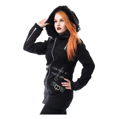 coat women's HEARTLESS - SARA - BLACK