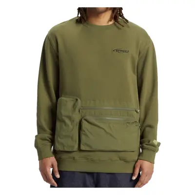 men's sweatshirt DC - Star Wars GROGU POCKET CREW - IVY GREEN