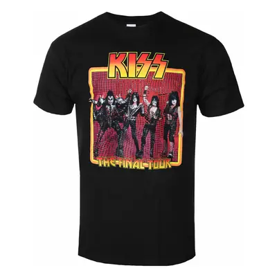 men's t-shirt KISS - The Final Tour Photo - Black