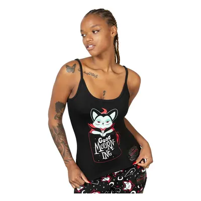 women's tank top (pyjamas) KILLSTAR - Catnap - Black