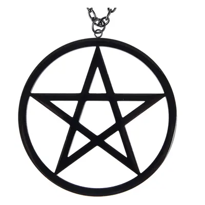 collar ETNOX - Big Plain Pentagram