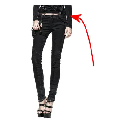 women's trousers PUNK RAVE - Sorrowburn - DAMAGED