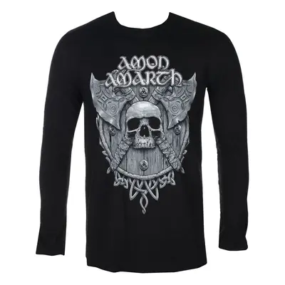 t-shirt metal men's Amon Amarth - GREY SKULL - PLASTIC HEAD