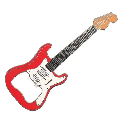 Bottle opener Guitar Classic - red - ROCKBITES