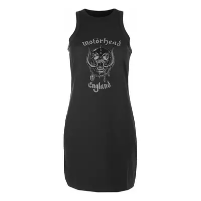 women's dress Motörhead - ENGLAND FITTED DRESS - CHARCOAL - AMPLIFIED