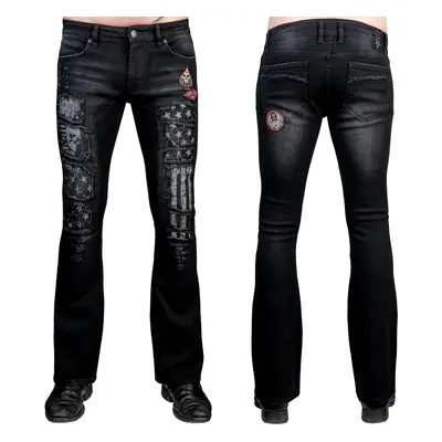 Men's trousers (jeans) WORNSTAR - Riven - Black