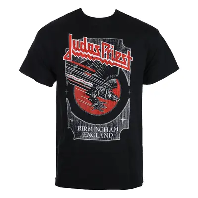 t-shirt metal men's Judas Priest - Silver And Red Vengeance - ROCK OFF