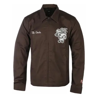 men's jacket HUF x THRASHER - Field Crew - chocolate