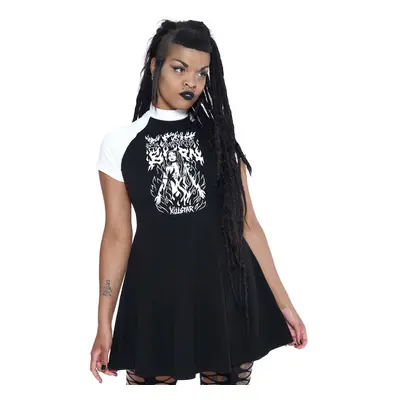 Women's dress KILLSTAR - I Can't Burn Raglan - Black