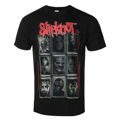 t-shirt metal men's Slipknot - New Masks - ROCK OFF