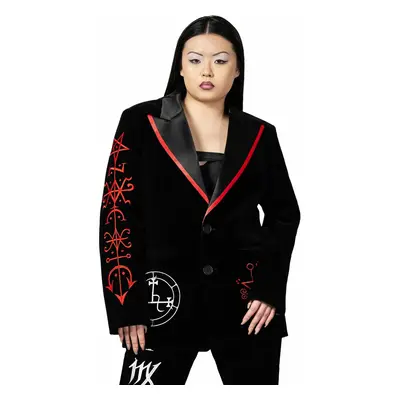 coat (jacket) unisex KILLSTAR - Beelzebub - Black