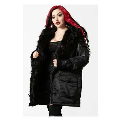 Unisex jacket KILLSTAR - Highway To Hell Parka - Black