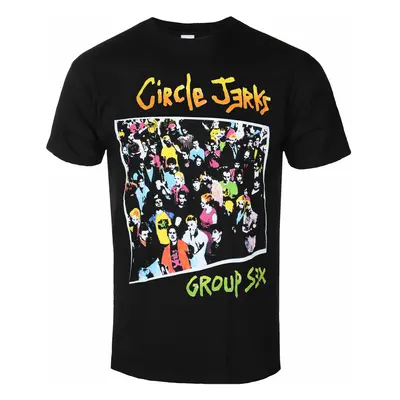 men's t-shirt CIRCLE JERKS - GROUP SEX - PLASTIC HEAD