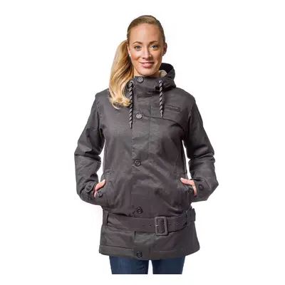 women's jacket winter HORSEFEATHERS - TRINITY - Anthracite