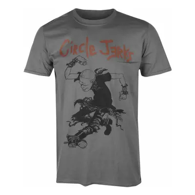 men's t-shirt CIRCLE JERKS - I'M GONNA LIVE - CHARCOAL - PLASTIC HEAD