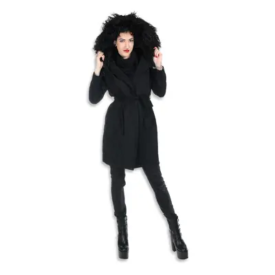 Coat women's KILLSTAR - SEVENTH SÉANCE - BLACK