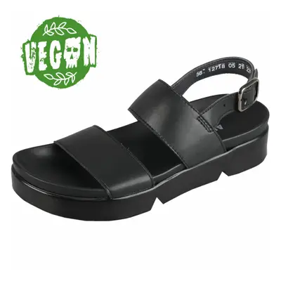 Women's shoes (sandals) ALTERCORE - Camille - Vegan Black