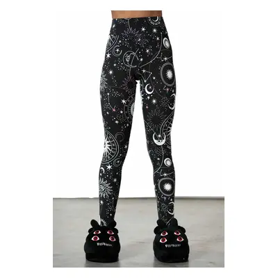 women's trousers (leggings) KILLSTAR - Galaxy Lounge - Black