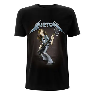 t-shirt metal men's Metallica - Cliff Burton – Squindo Stack - NNM