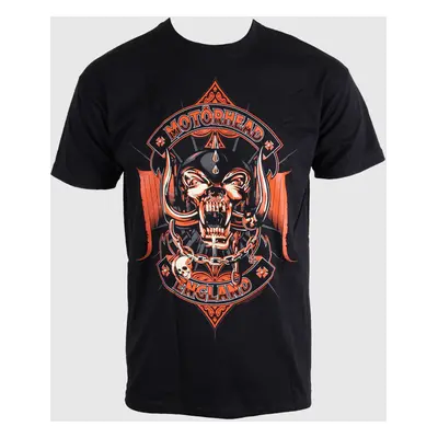 men's t-shirt Motörhead - Orange - Black - ROCK OFF