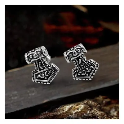 earrings Mjöllnir Hammer Viking