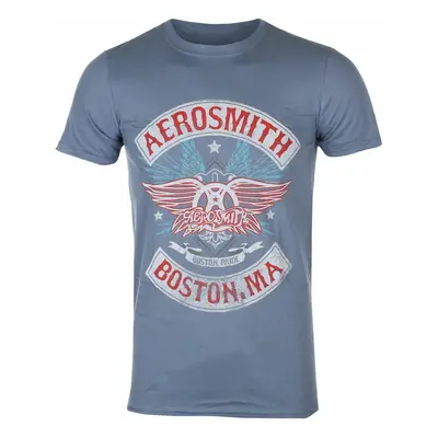 men's t-shirt Aerosmith - Boston Pride - DENIM - ROCK OFF