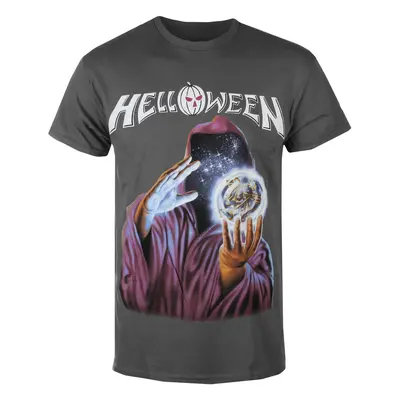 men's t-shirt HELLOWEEN - KEEPER OF THE SEVEN KEYS (CHARCOAL) - RAZAMATAZ