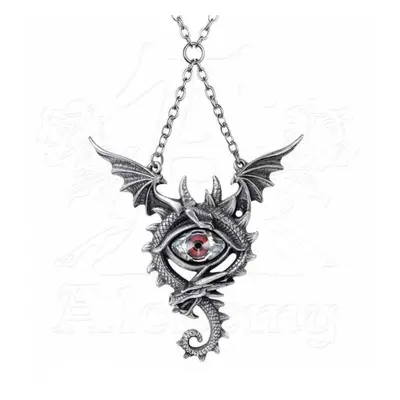 Pendant Necklace ALCHEMY GOTHIC - Eye Of The Dragon