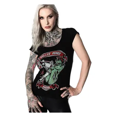 t-shirt hardcore women's - ROLLER ZOMBIE - HYRAW