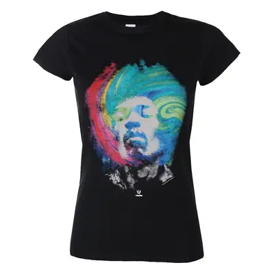 Women's t-shirt Jimi Hendrix - Galaxy - ROCK OFF