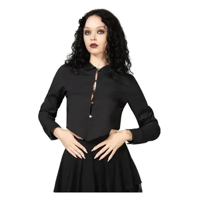 women's long sleeve shirt KILLSTAR - Sofia - Black