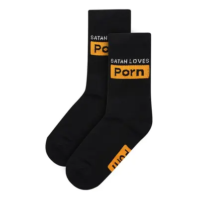 socks HOLY BLVK - SATAN LOVES PORN