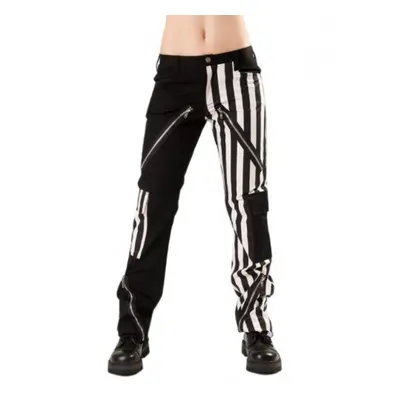 pants men Black Pistol - Freak Pants Stripe Black/White