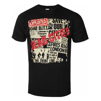 men's t-shirt THE EXPLOITED - DEAD CITIES - PLASTIC HEAD