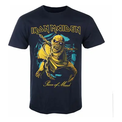 men's t-shirt Iron Maiden - Piece of Mind - Gold Eddie - ROCK OFF