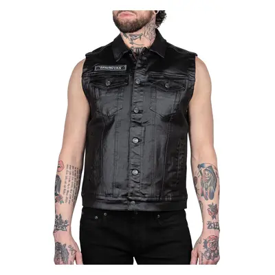 men's vest WORNSTAR - Idolmaker Waxed Denim